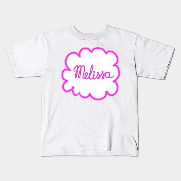 Melissa. Female name. Kids T-Shirt by grafinya